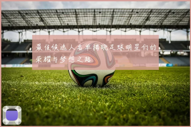 最佳候选人名单揭晓足球明星们的荣耀与梦想之路