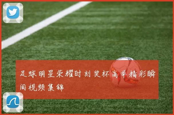 足球明星荣耀时刻奖杯高举精彩瞬间视频集锦